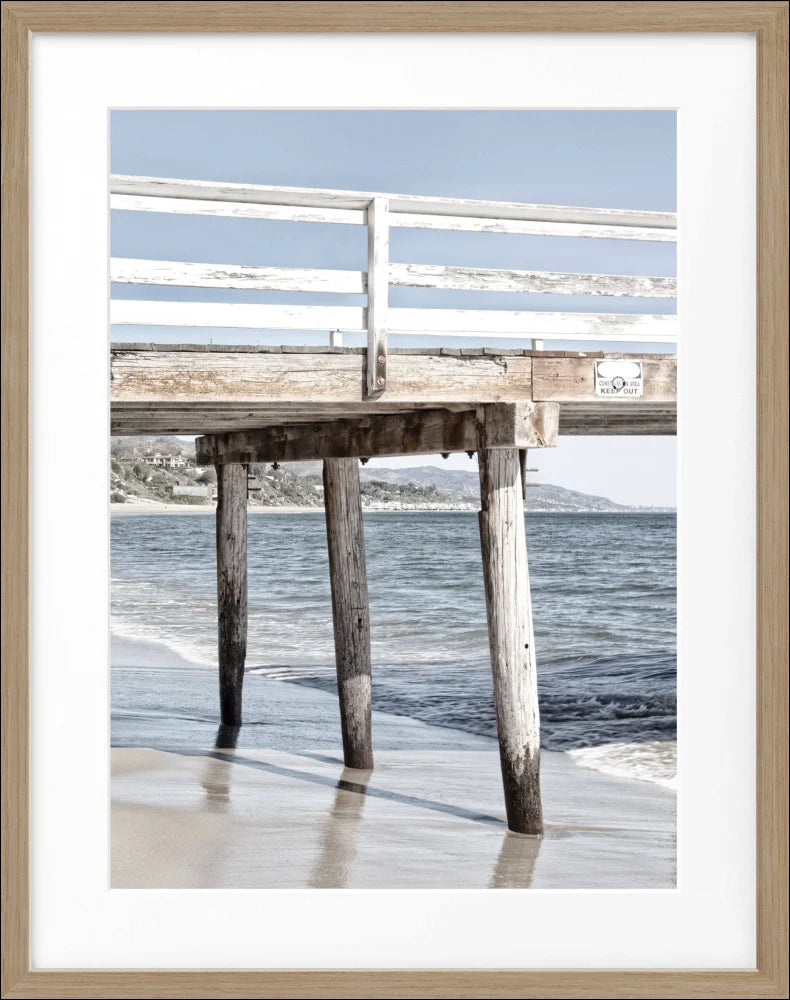 Poster Kalifornien Malibu ’Pier’ K68 - Wandbilder