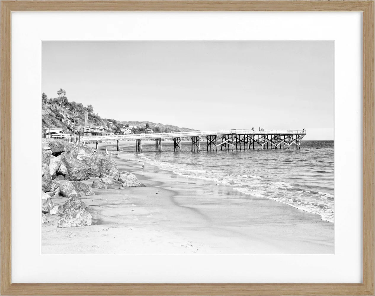 Poster Kalifornien Malibu ’Pier’ K71 - Wandbilder