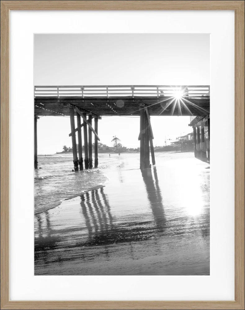 Poster Kalifornien Malibu ’Pier’ K92 - Wandbilder