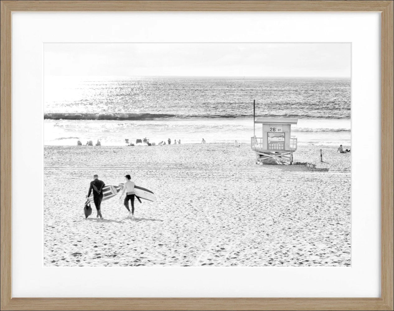 Poster Kalifornien Manhattan Beach K184 - Wandbilder