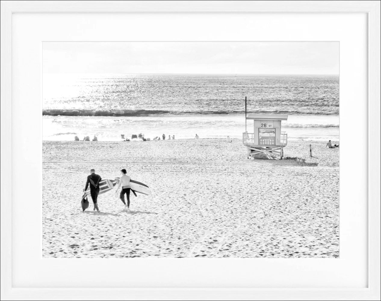 Poster Kalifornien Manhattan Beach K184 - Wandbilder