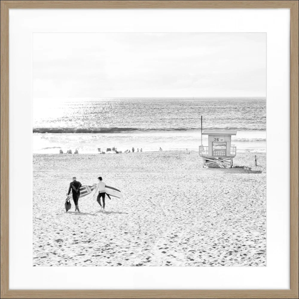 Poster Kalifornien Manhattan Beach K184Q - Wandbilder