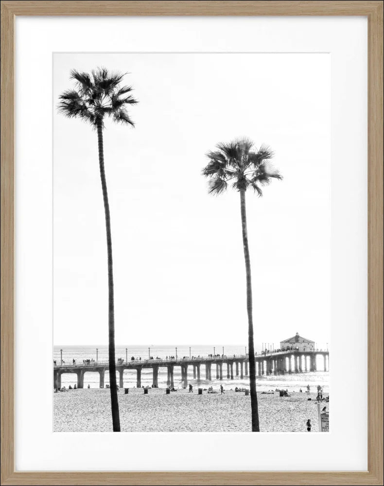 Poster Kalifornien Manhattan Beach K186 - Wandbilder