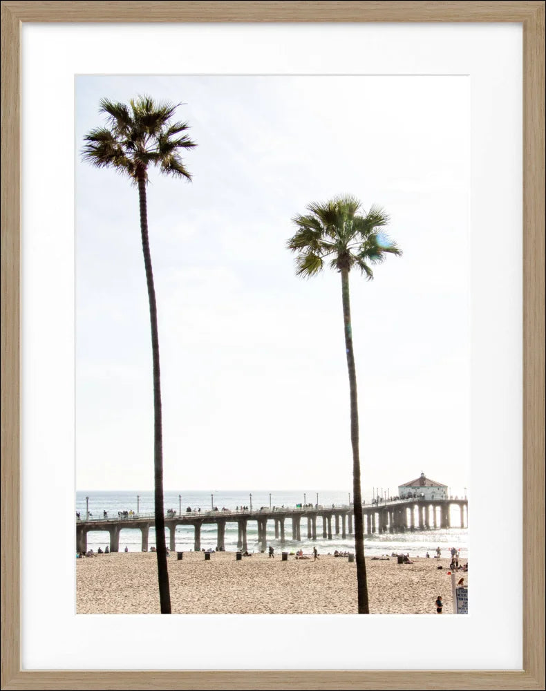 Poster Kalifornien Manhattan Beach K186 - Wandbilder