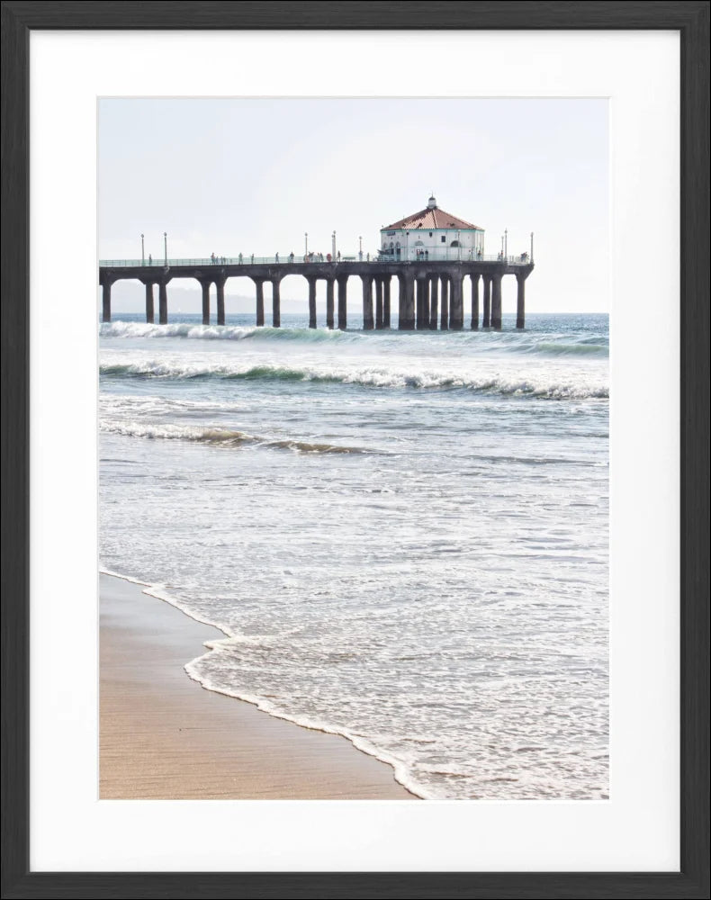Poster Kalifornien Manhattan Beach ’Pier’ K190 - Wandbilder