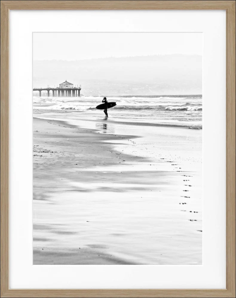 Poster Kalifornien Manhattan Beach ’Surfer’ K192
