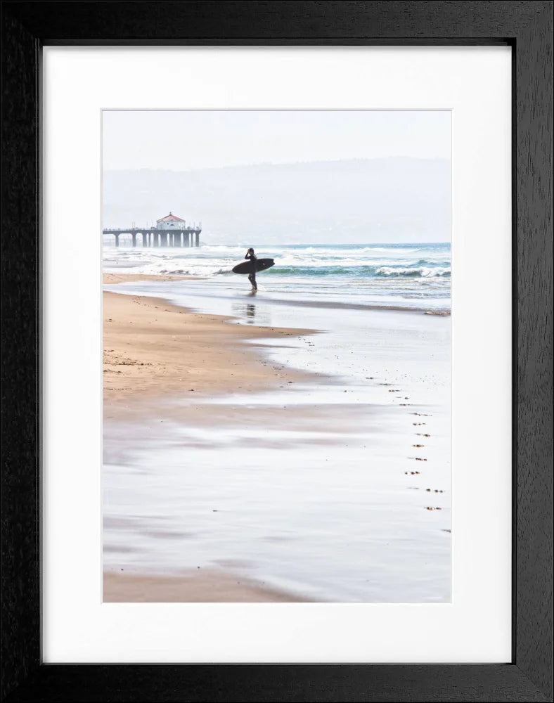 Poster Kalifornien Manhattan Beach ’Surfer’ K192