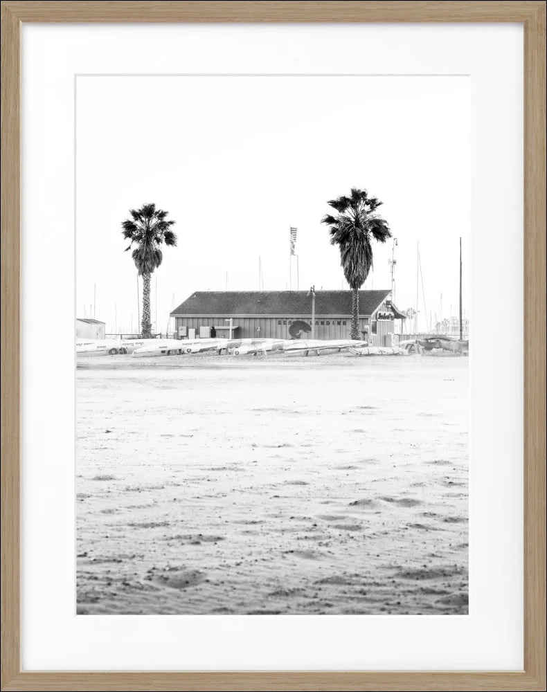 Poster Kalifornien Santa Barbara ’Beach’ K23 - Wandbilder