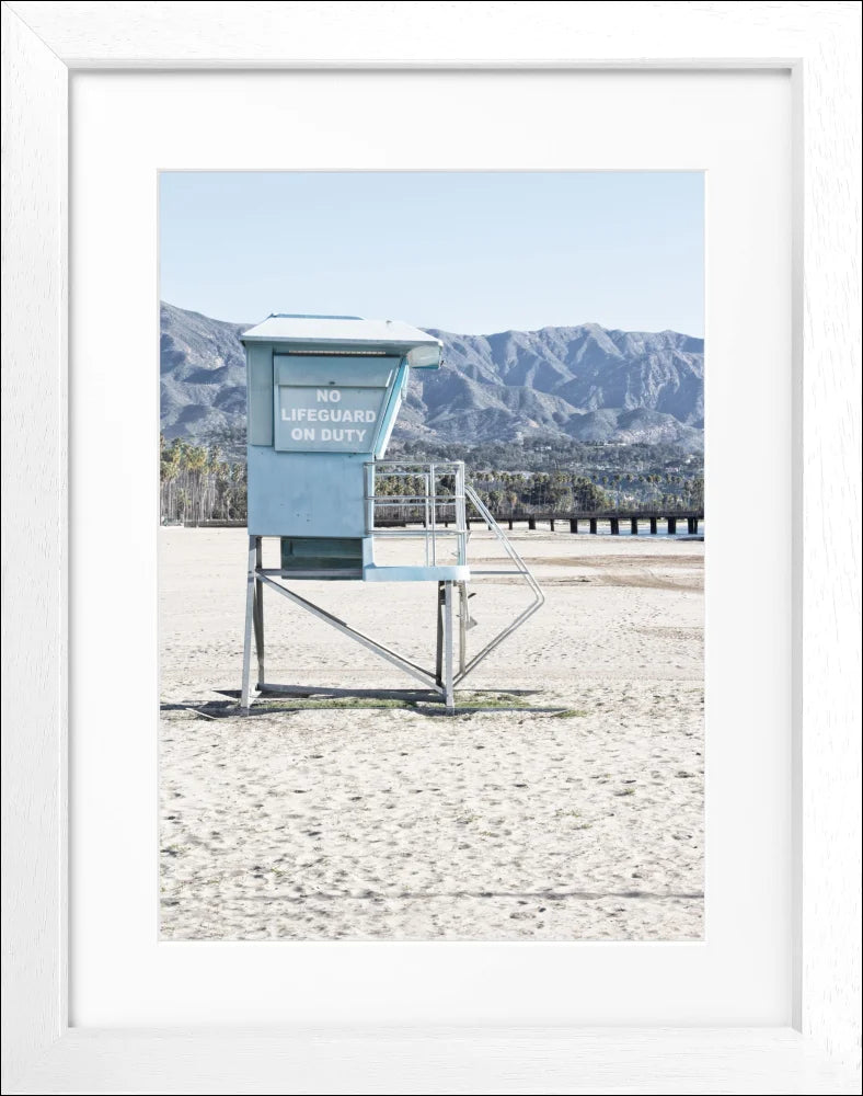 Poster Kalifornien Santa Barbara ’Lifeguard’ K32