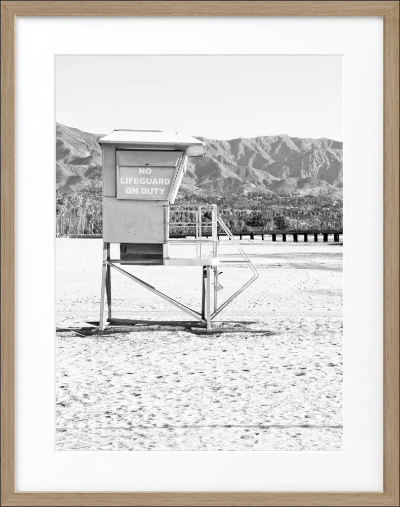Poster Kalifornien Santa Barbara ’Lifeguard’ K32