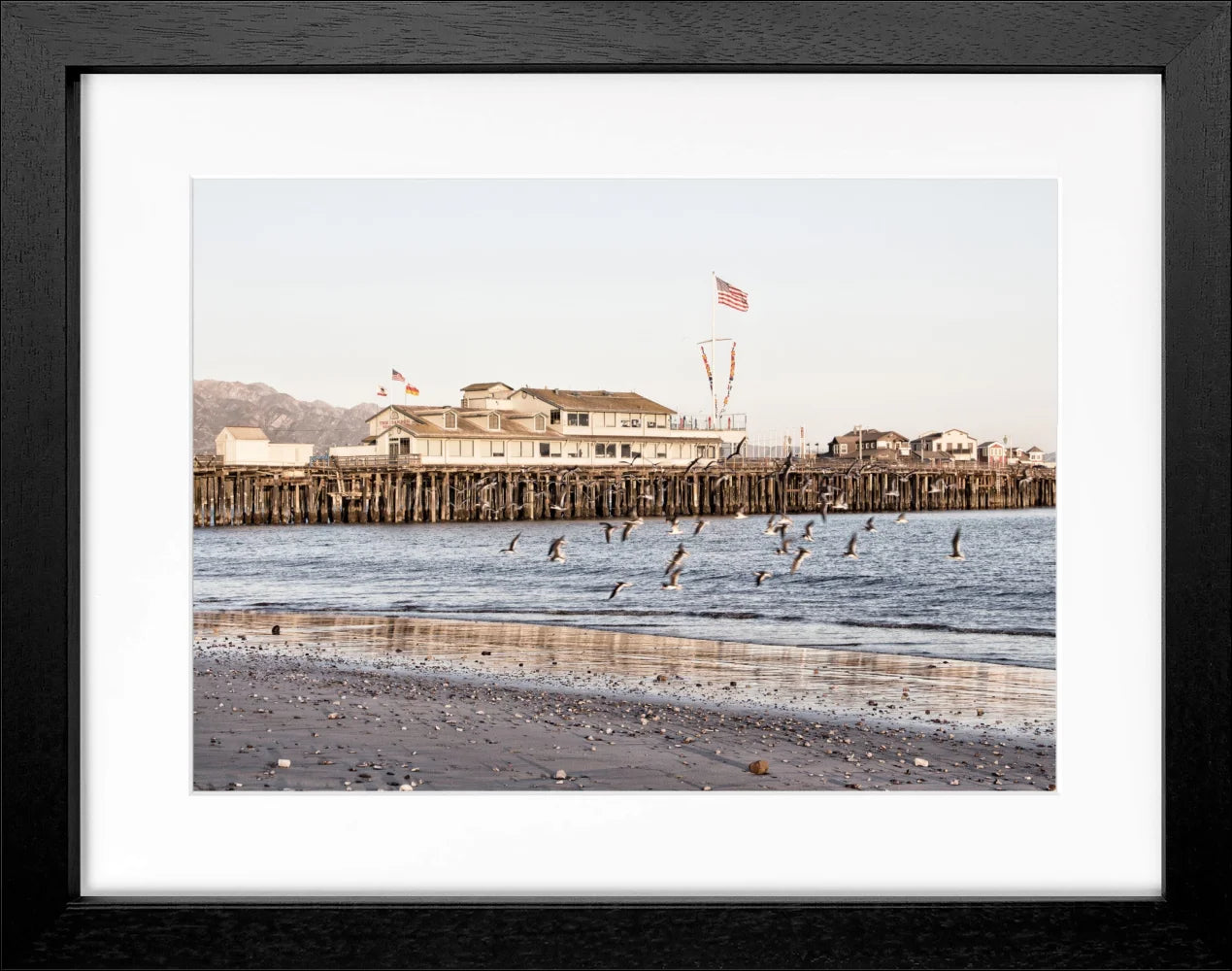Poster Kalifornien Santa Barbara ’Pier’ K20 - Wandbilder