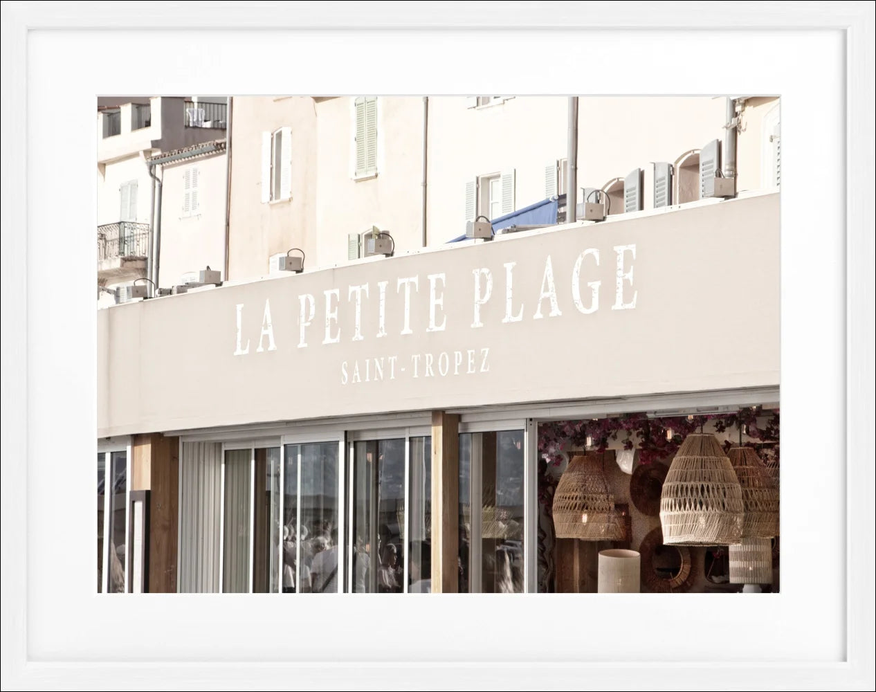 Poster ’La Petite Plage’ Saint Tropez ST03 - Wandbilder