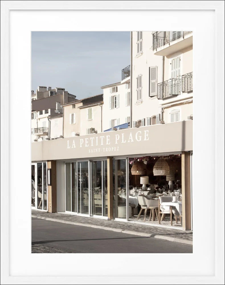 Poster ’La Petite Plage’ Saint Tropez ST14 - Wandbilder