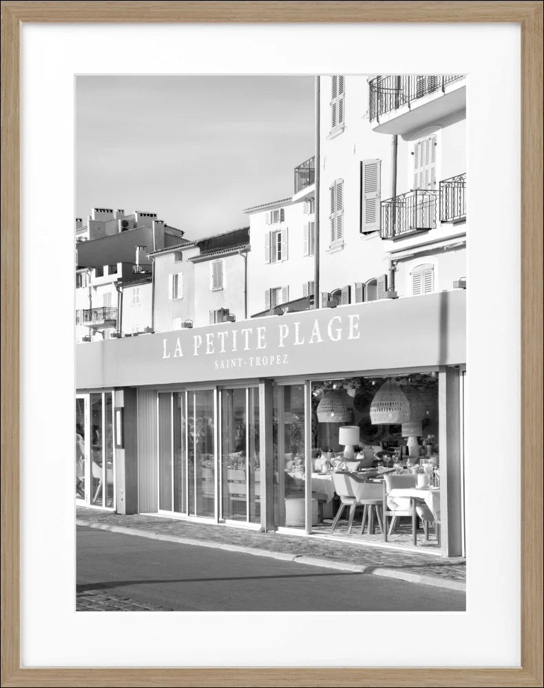 Poster ’La Petite Plage’ Saint Tropez ST14 - Wandbilder
