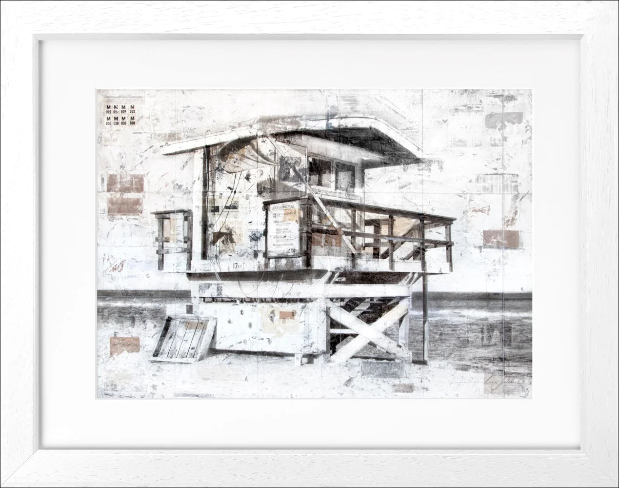 Poster ’Lifeguard’ Florida Miami Beach GM78 - Wandbilder
