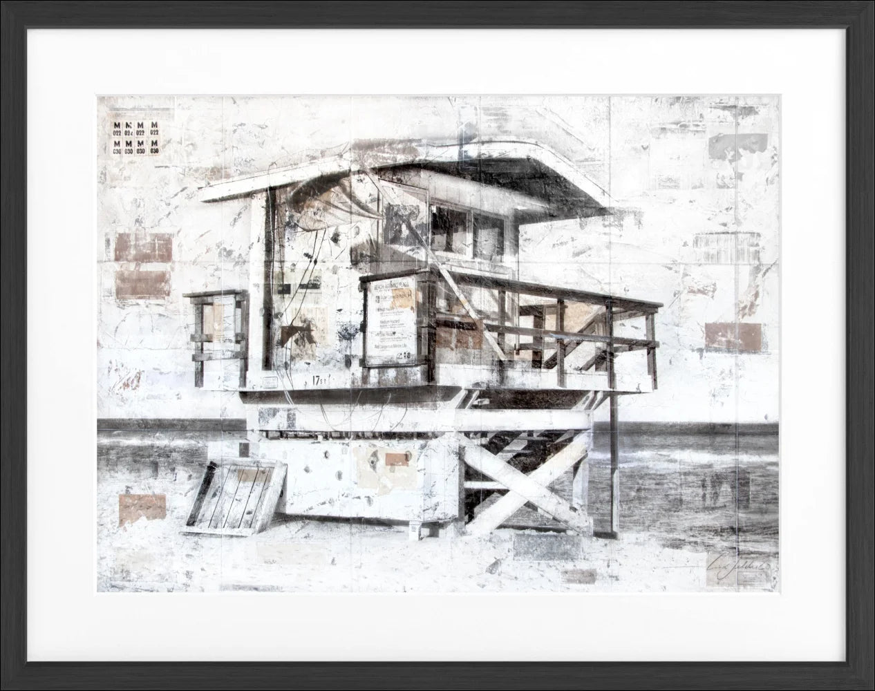 Poster ’Lifeguard’ Florida Miami Beach GM78 - Wandbilder