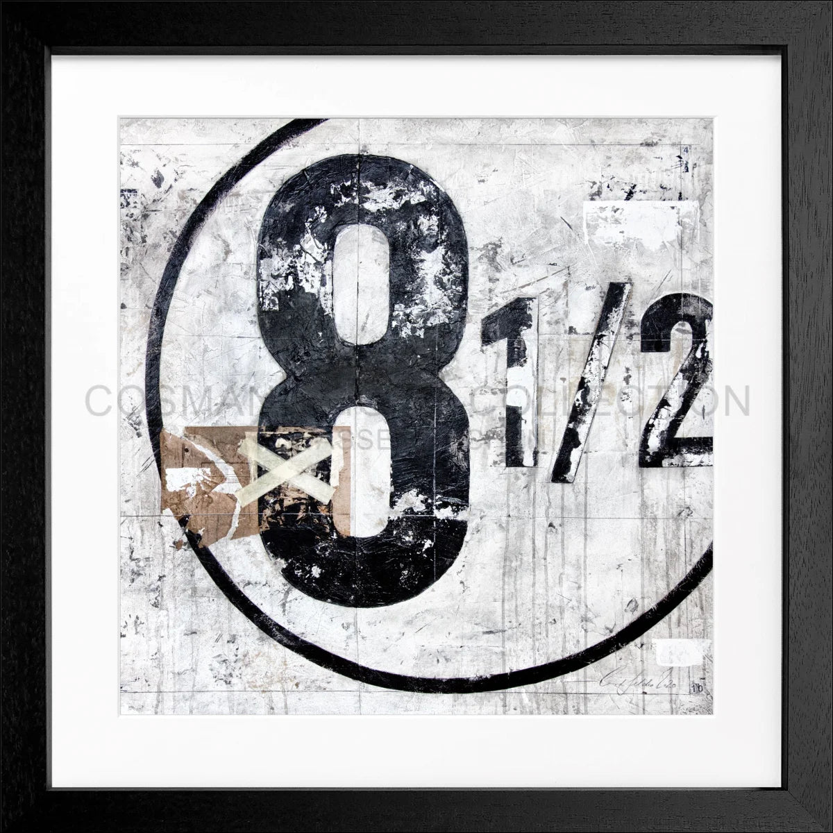 Poster mit Rahmen ’achteinhalb’ GM01Q - Wandbilder