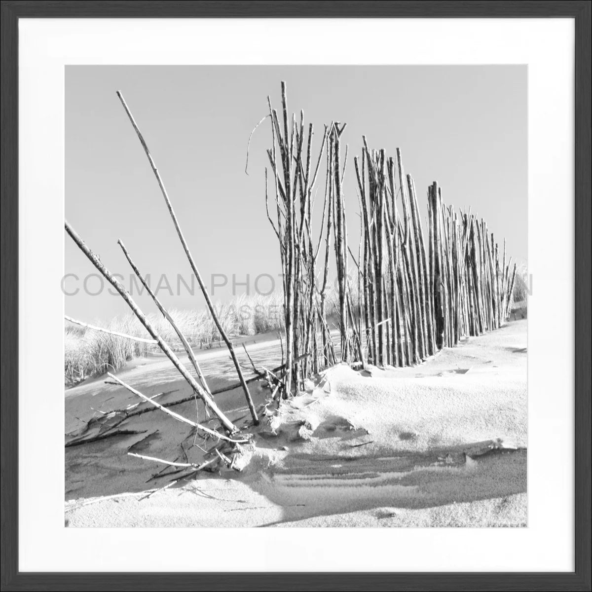 Poster mit Rahmen ’Beach’ Sylt SY70Q - Wandbilder