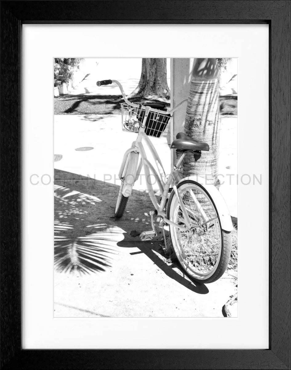 Poster mit Rahmen Florida Key West ’Bike’ FL29 - Wandbilder