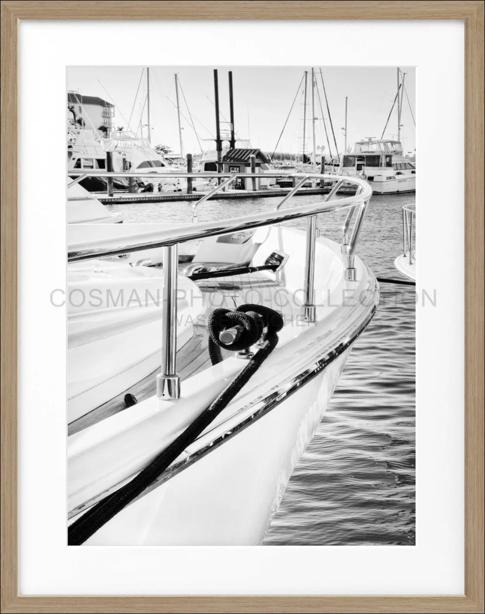 Poster mit Rahmen Florida Key West ’Boat’ FL37 - Wandbilder