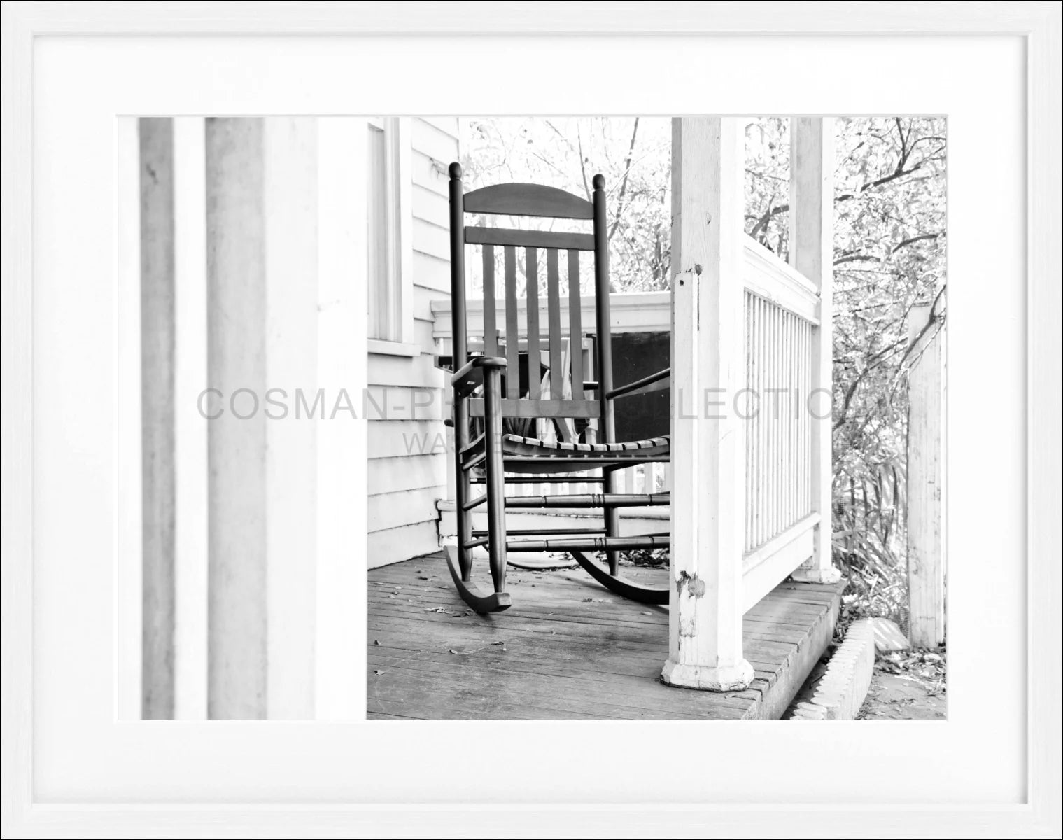 Poster mit Rahmen Florida Key West ’Deckchair’ FL07