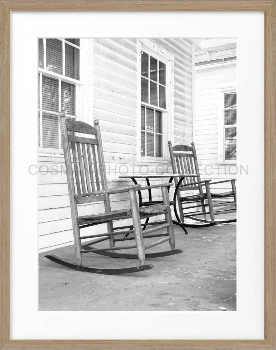 Poster mit Rahmen Florida Key West ’Deckchair’ FL30