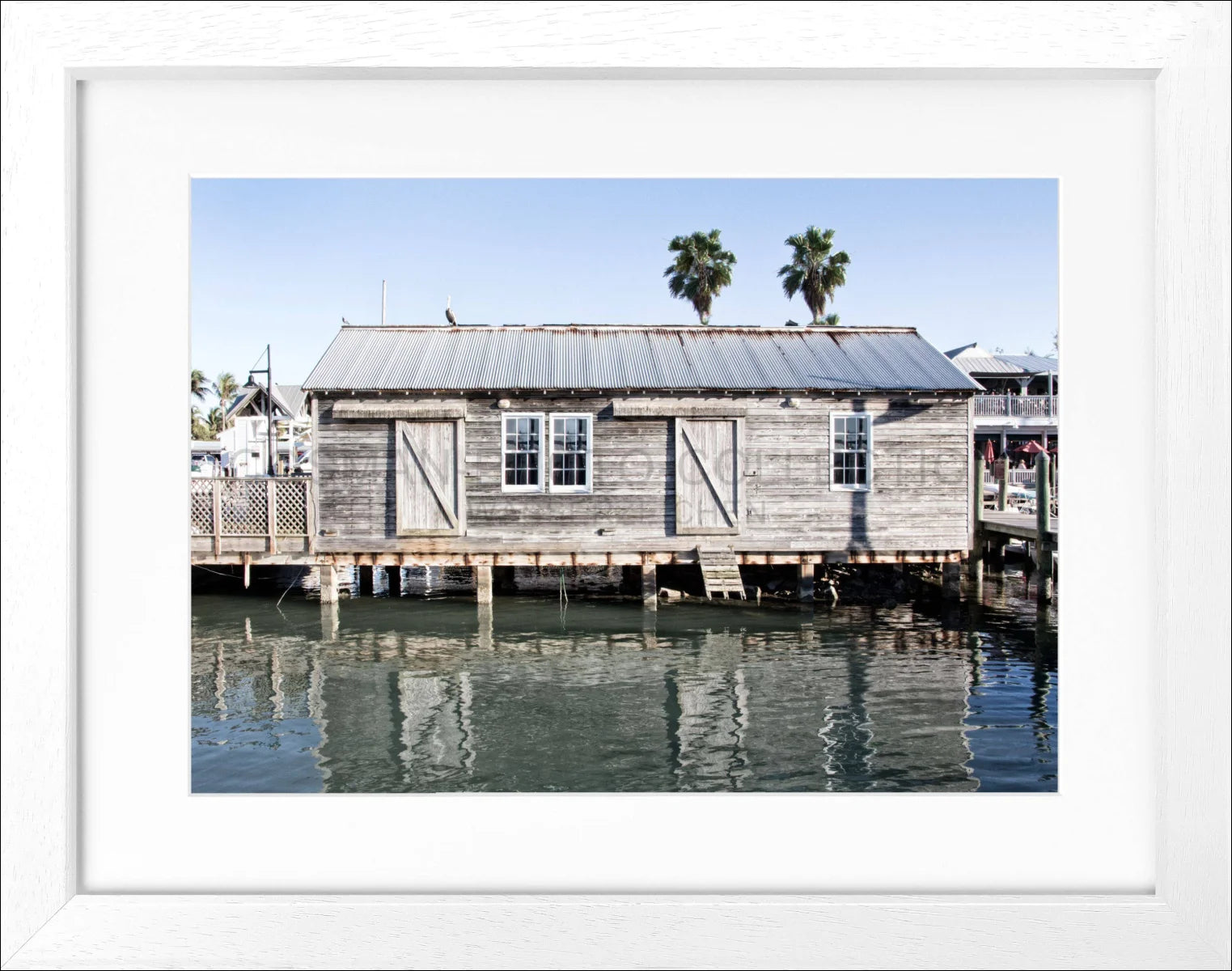 Poster mit Rahmen Florida Key West FL02 - Wandbilder