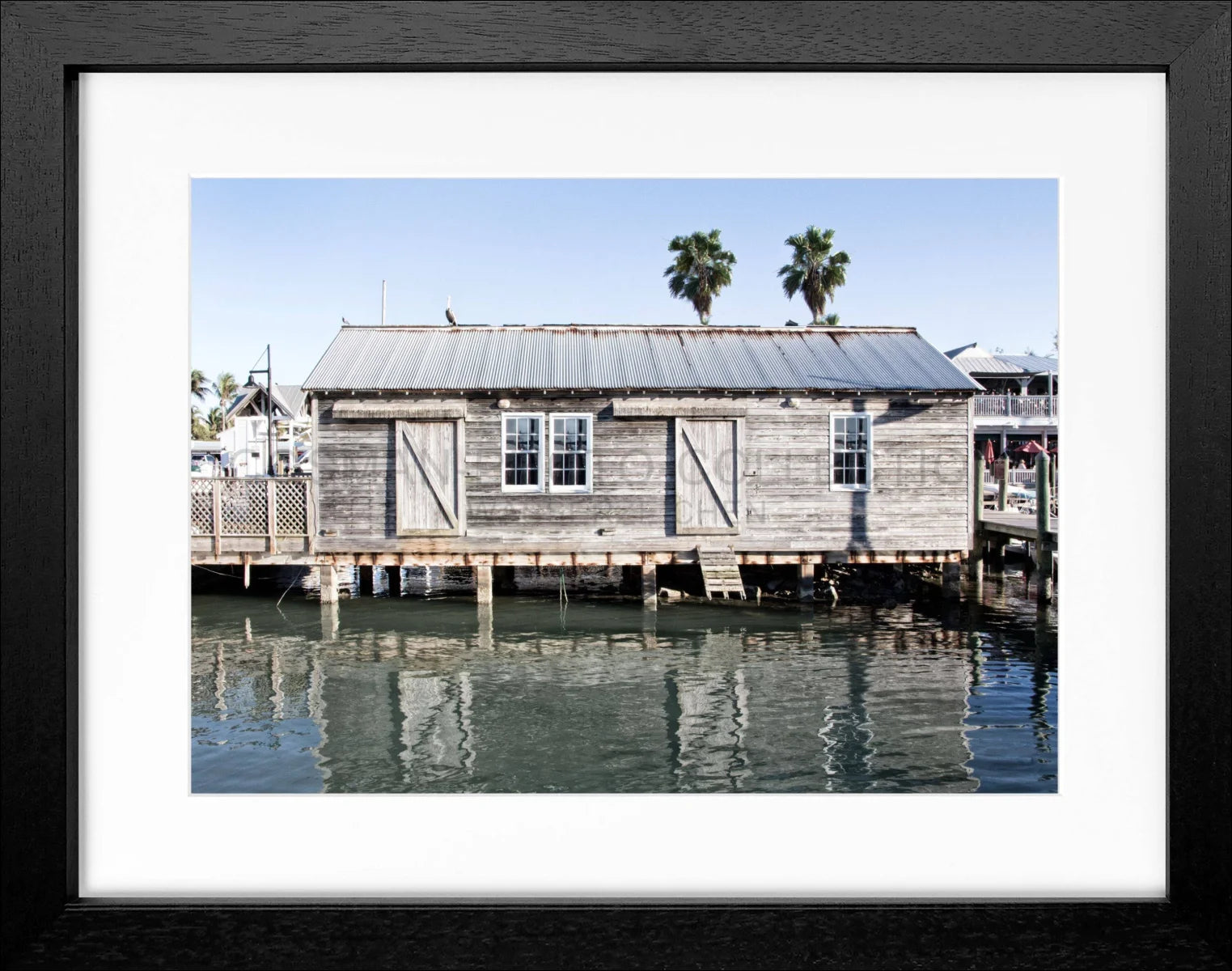 Poster mit Rahmen Florida Key West FL02 - Wandbilder