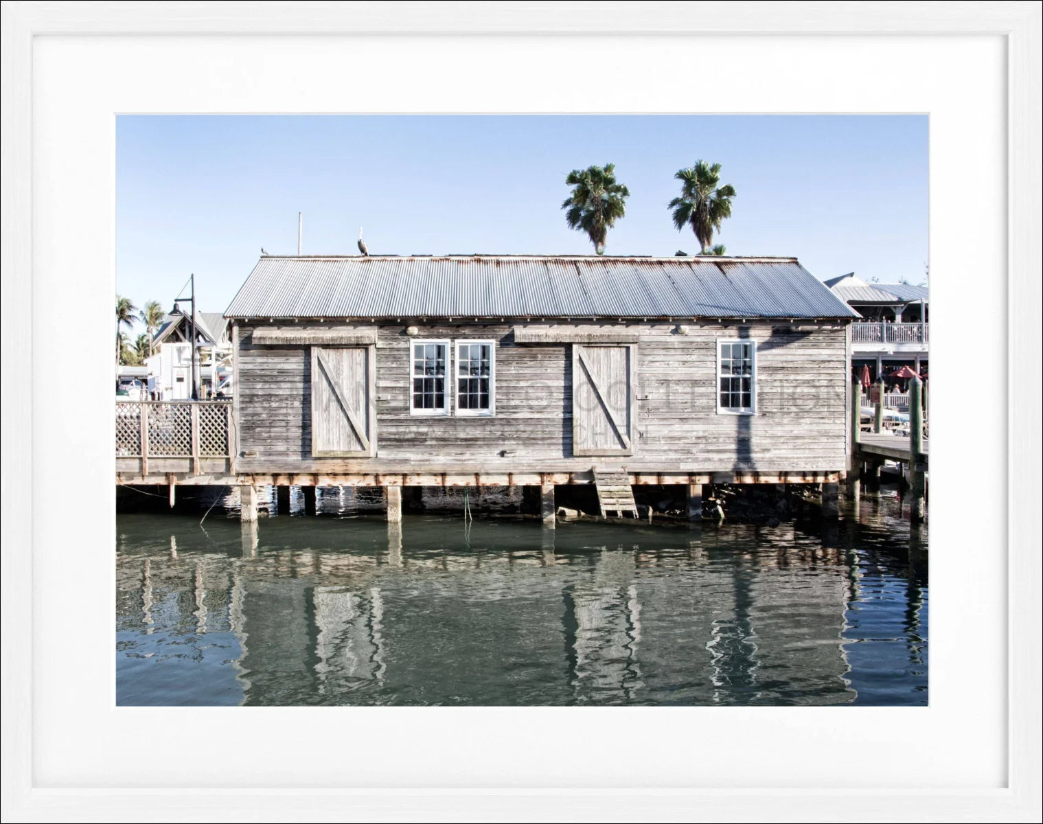 Poster mit Rahmen Florida Key West FL02 - Wandbilder