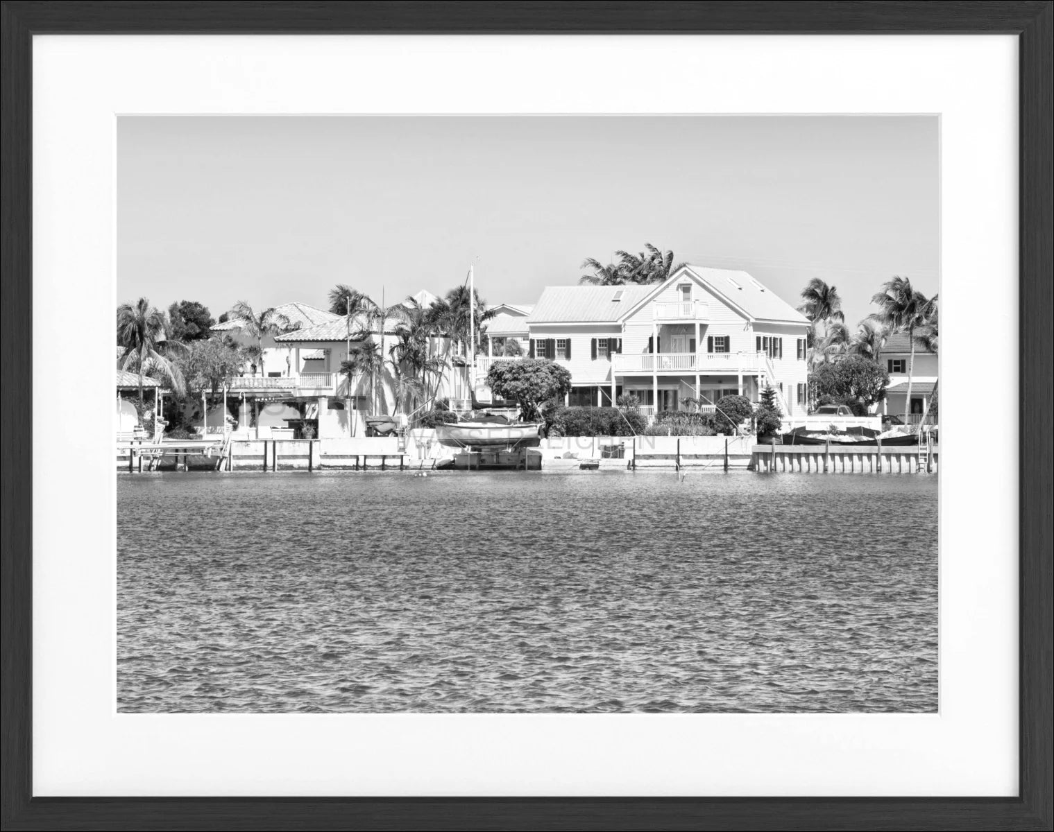 Poster mit Rahmen Florida Key West FL08 - Wandbilder