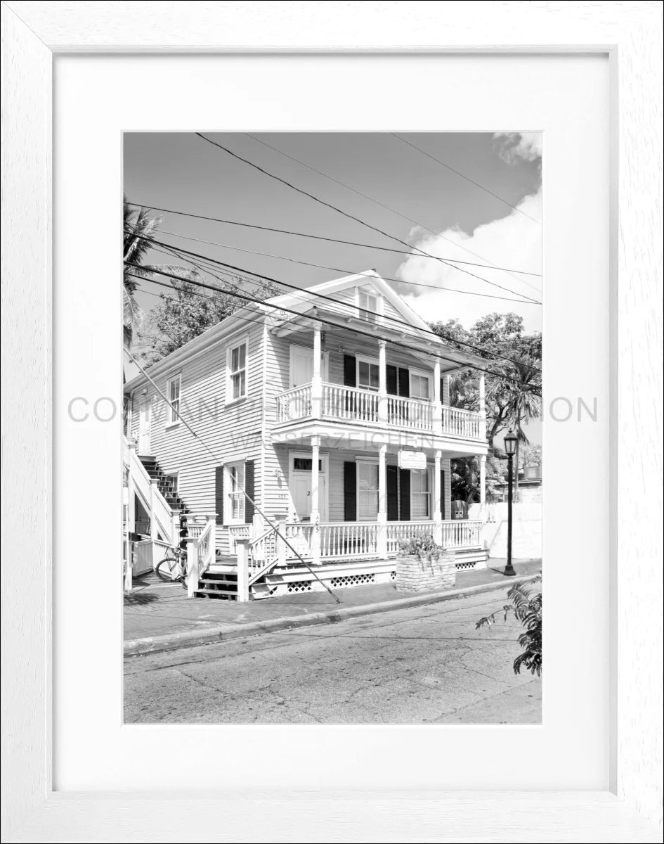 Poster mit Rahmen Florida Key West FL21 - Wandbilder