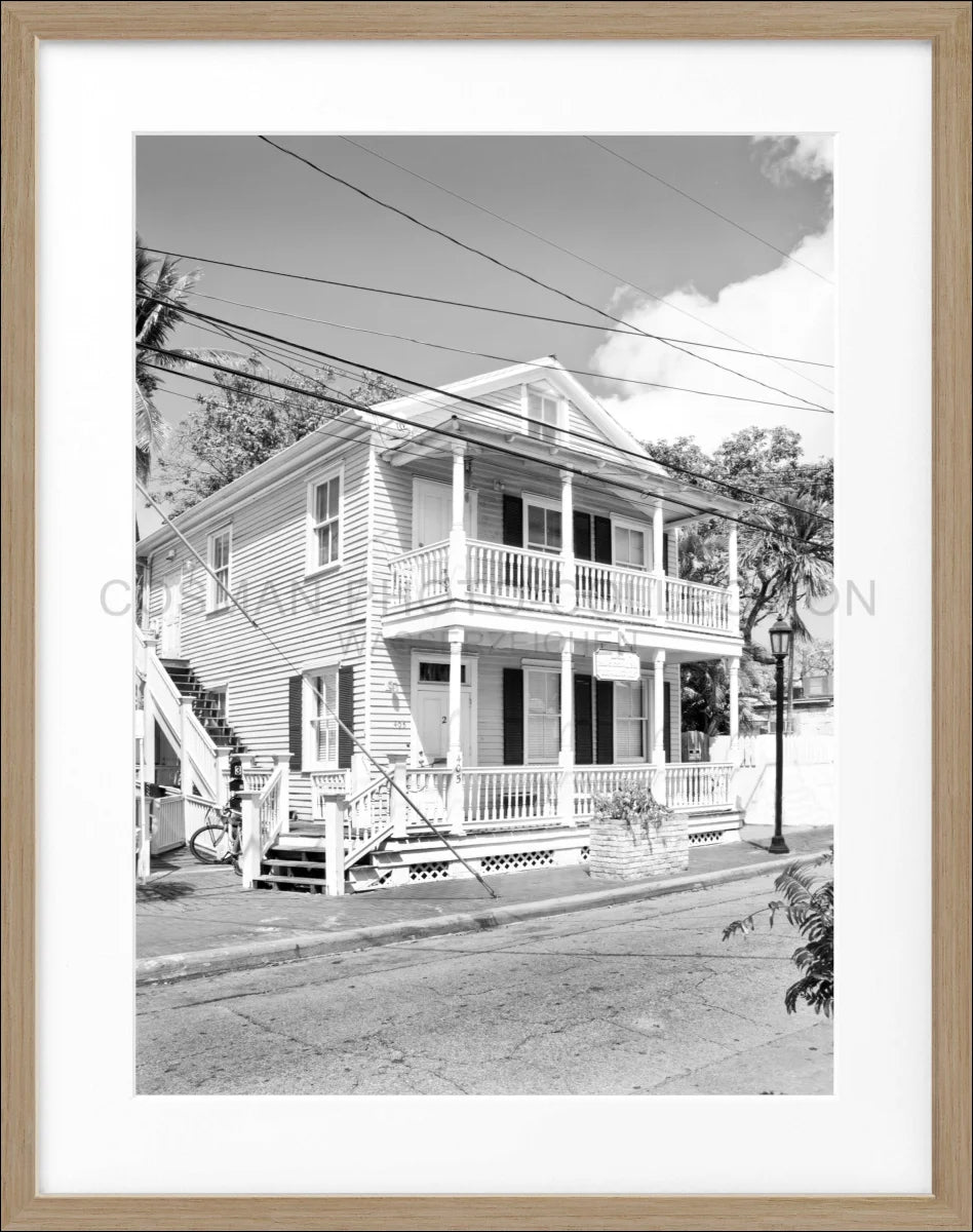 Poster mit Rahmen Florida Key West FL21 - Wandbilder