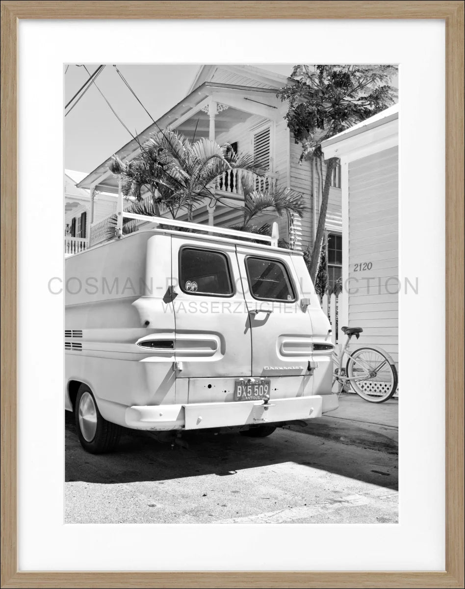 Poster mit Rahmen Florida Key West FL23 - Wandbilder