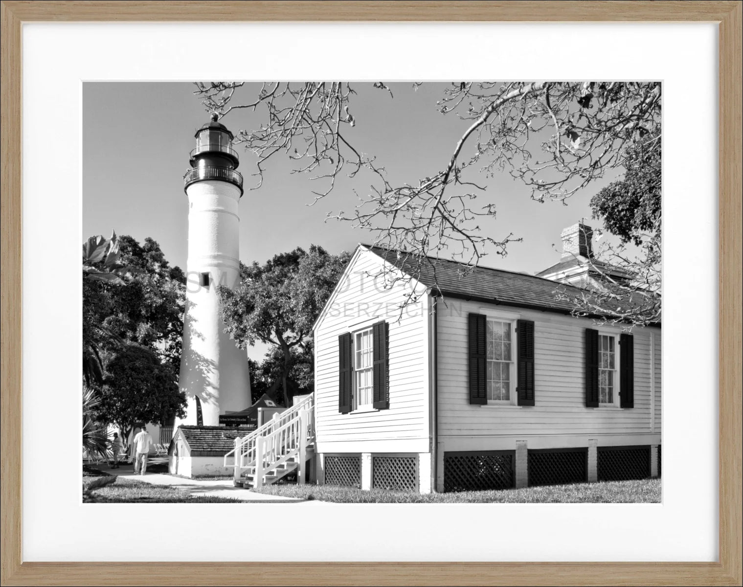 Poster mit Rahmen Florida Key West ’Lighthouse’ FL10