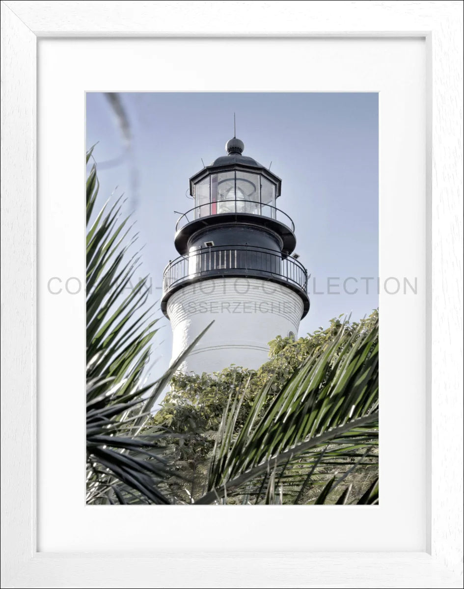 Poster mit Rahmen Florida Key West ’Lighthouse’ FL28