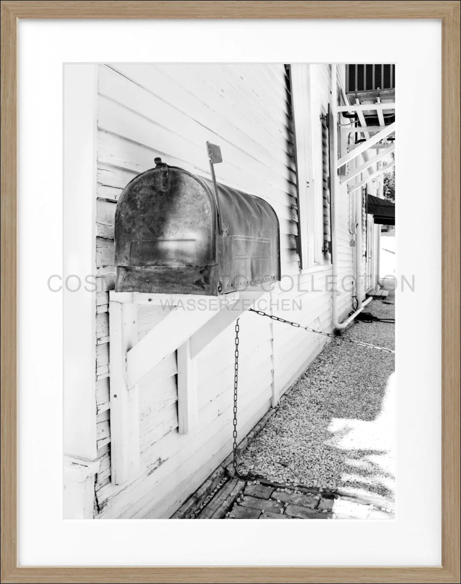 Poster mit Rahmen Florida Key West ’Mailbox’ FL22