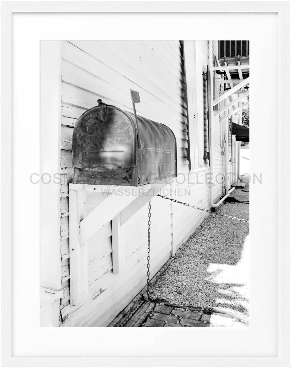 Poster mit Rahmen Florida Key West ’Mailbox’ FL22