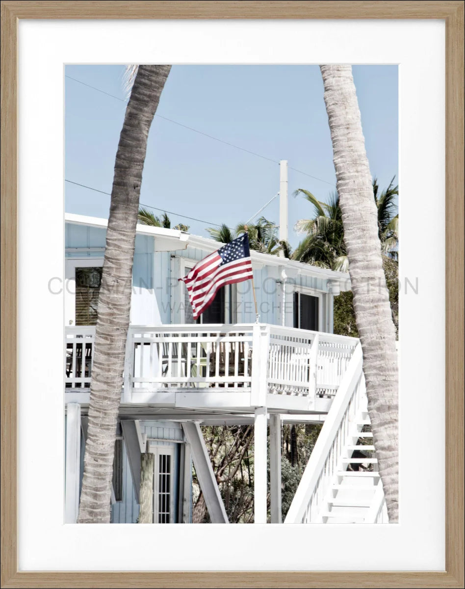 Poster mit Rahmen Florida Keys FL20 - Wandbilder