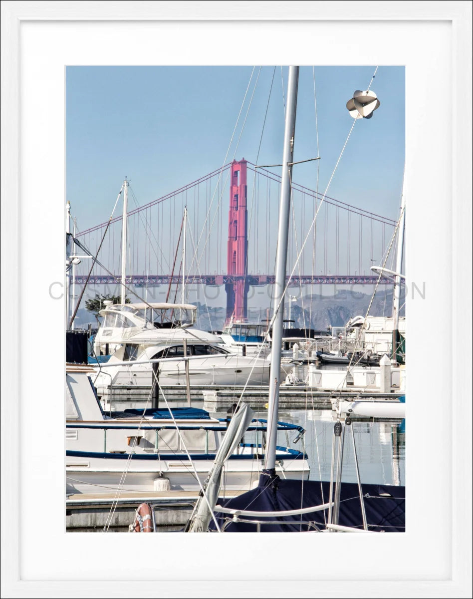 Poster mit Rahmen ’Golden Gate Bridge’ San Francisco SF15