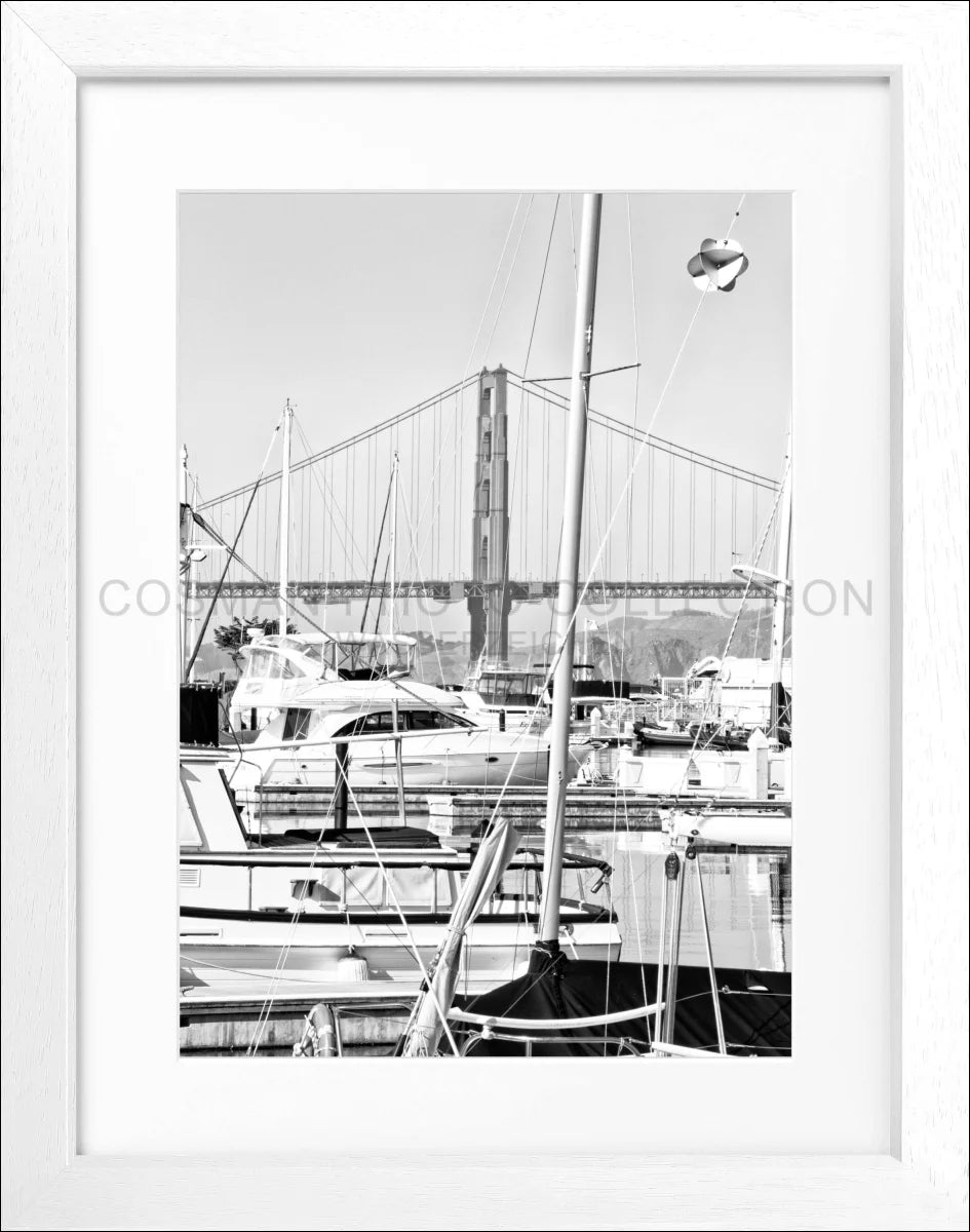 Poster mit Rahmen ’Golden Gate Bridge’ San Francisco SF15