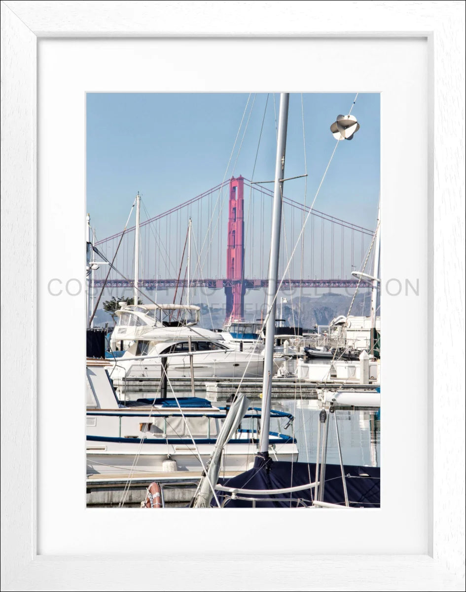 Poster mit Rahmen ’Golden Gate Bridge’ San Francisco SF15