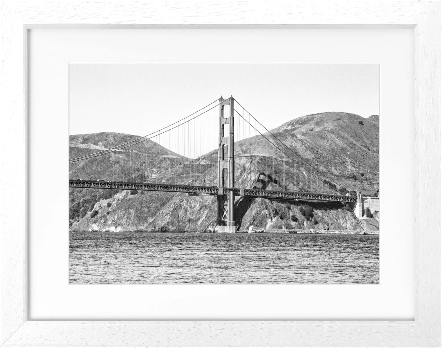 Poster mit Rahmen ’Golden Gate Bridge’ San Francisco SF43