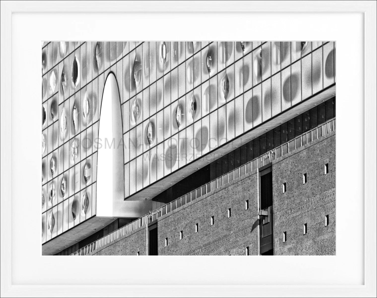 Poster mit Rahmen Hamburg ’Elphi’ HH20 - Wandbilder