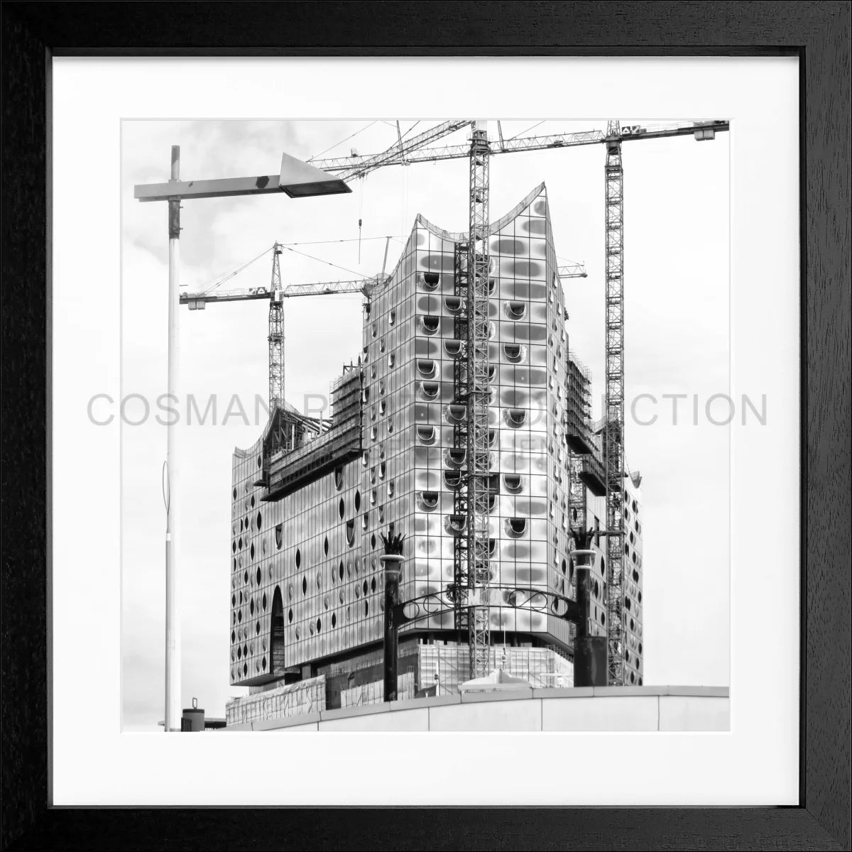 Poster mit Rahmen Hamburg ’Elphi’ HH22 - Wandbilder