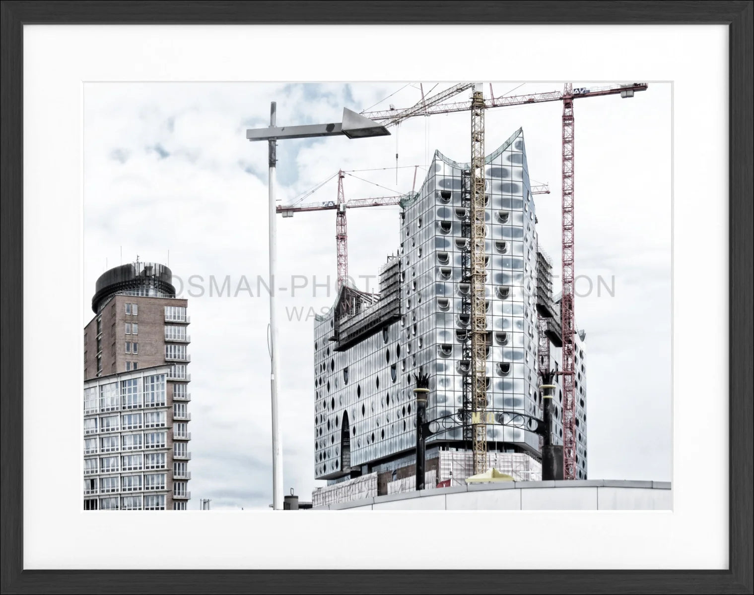 Poster mit Rahmen Hamburg ’Elphi’ HH23 - Wandbilder