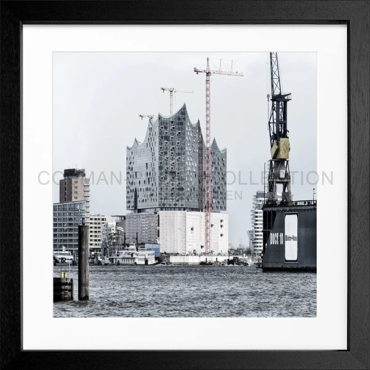 Poster mit Rahmen Hamburg ’Elphi’ HH48 - Wandbilder