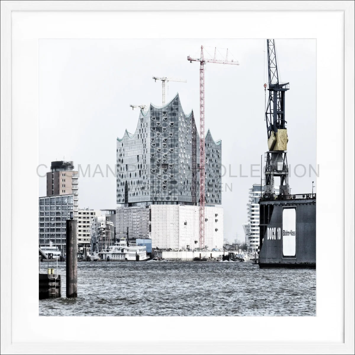 Poster mit Rahmen Hamburg ’Elphi’ HH48 - Wandbilder