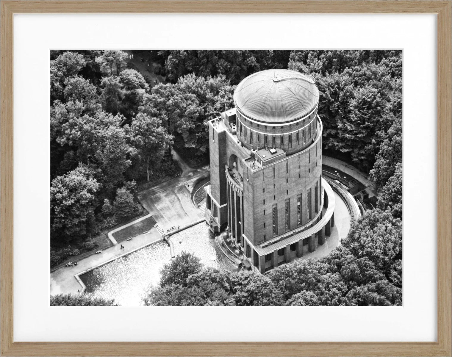 Poster mit Rahmen Hamburg ’Planetarium’ HH14 - Wandbilder