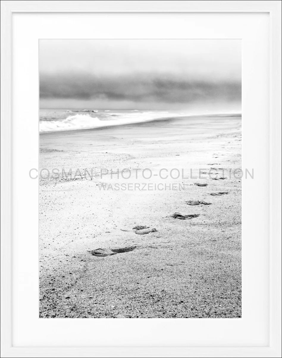 Poster mit Rahmen Hamptons Long Island ’Beach’ HM16