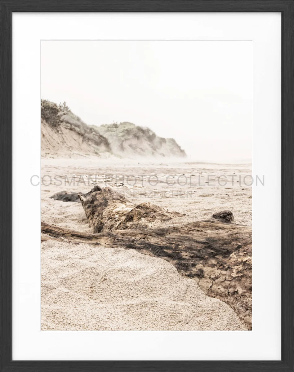 Poster mit Rahmen Hamptons Long Island ’Beach’ HM17